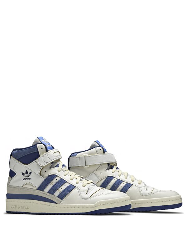 Adidas Forum 84 White Blue. Adidas Forum 84 White Blue - Imagem 3