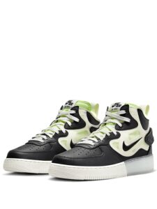 Air Force 1 Mid React Black Neon Original São Paulo