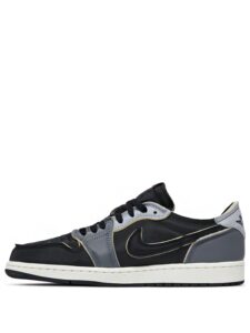 Air Jordan 1 Low OG EX Black and Smoke Grey Original São Paulo