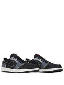 Air Jordan 1 Low OG EX Black and Smoke Grey Original São Paulo