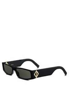 Dior x CACTUS JACK CD Diamond S1I Rectangular Sunglasses Black Original São Paulo 