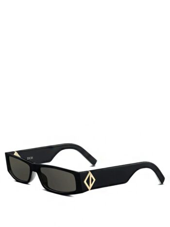 Dior x CACTUS JACK CD Diamond S1I Rectangular Sunglasses Black - Imagem 3