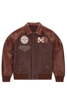 Air Jordan x Maison Chateau Rouge Jacket Brown Original São Paulo 