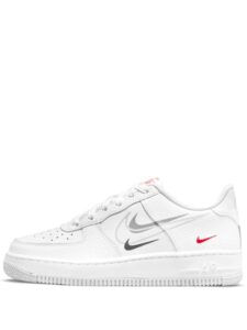 Nike Air Force 1 Low Multi-Swoosh White Particle Grey Photon Dust Bright Crimson Original São Paulo 