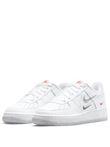 Nike Air Force 1 Low Multi-Swoosh White Particle Grey Photon Dust Bright Crimson Original São Paulo 