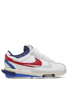 Nike Zoom Cortez SP Sacai White University Red Blue Original São Paulo 