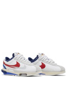 Nike Zoom Cortez SP Sacai White University Red Blue Original São Paulo 