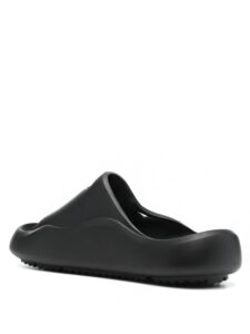 OFF-WHITE Meteor Rubber Slides Black Original São Paulo