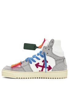OFF-WHITE Off-Court 3.0 High White Silver Original São Paulo 