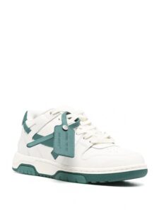 OFF-WHITE Out Of Office "OOO" Low White Green Original São Paulo 