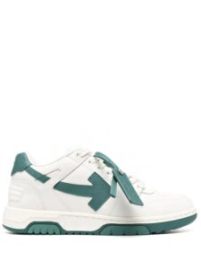 OFF-WHITE Out Of Office "OOO" Low White Green Original São Paulo 