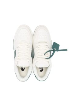 OFF-WHITE Out Of Office "OOO" Low White Green Original São Paulo 