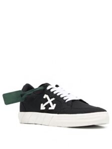 OFF-WHITE Vulc Low Black White White Original São Paulo 