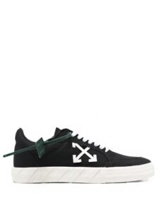 OFF-WHITE Vulc Low Black White White Original São Paulo 