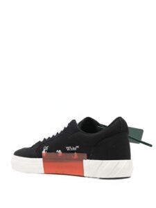 OFF-WHITE Vulc Low Black White White Original São Paulo 
