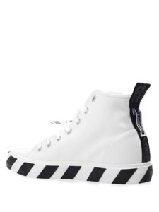 OFF-WHITE Vulcanized Hi Top White Black Original São Paulo