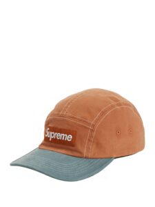 Supreme 2-Tone Twill Camp Cap Orange Original São Paulo