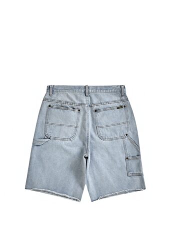 Supreme Cutoff Double Knee Denim Painter Short Washed Blue - Imagem 2