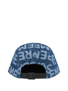 Supreme Terry Spellout Camp Cap Blue Original São Paulo 