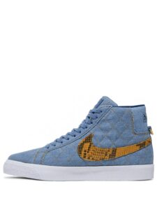 Supreme x Nike Zoom Blazer Mid SB Denim Original São Paulo