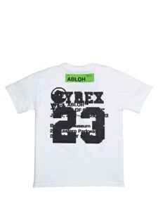 Virgil Abloh Brooklyn Museum Youth FOS CAT Pyrex T-shirt White Original São Paulo