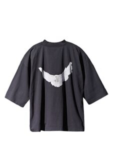 Yeezy Gap Dove 3/4 Sleeve Tee Black Original São Paulo 