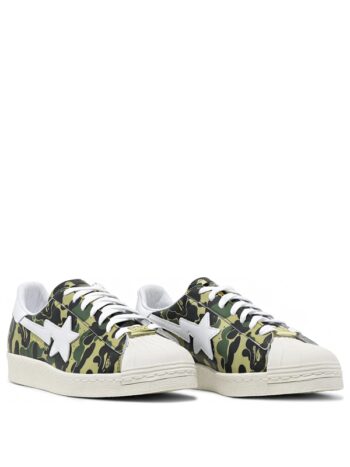 Adidas Superstar Bape ABC Camo Green - Imagem 3