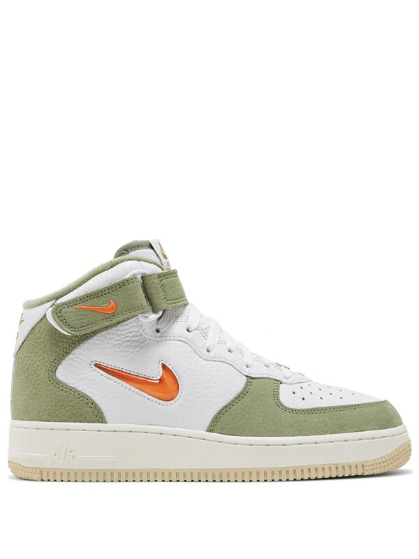 Air Force 1 Mid QS Olive Green and Total Orange Air Force 1 Mid QS Olive Green and Total Orange - Imagem 1