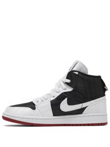 Air Jordan 1 Mid SE Utility White Black Gym Red Original São Paulo
