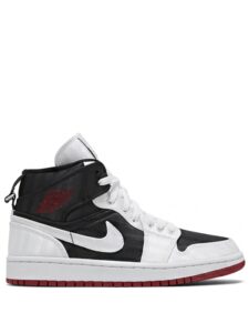 Air Jordan 1 Mid SE Utility White Black Gym Red Original São Paulo