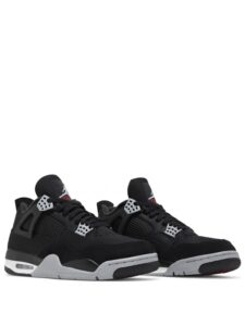 Air Jordan 4 SE Black Canvas Original São Paulo