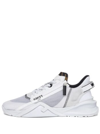 Fendi Nylon Low Top White - Imagem 2