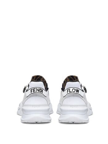 Fendi Nylon Low Top White - Imagem 4
