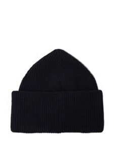 JACQUEMUS Logo Patch Beanie - Blue Original São Paulo