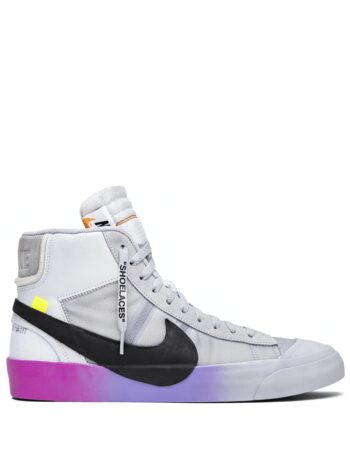 Nike Blazer Mid Off-White Wolf Grey Serena Queen