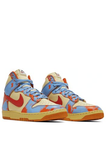 Nike Dunk High 1985 Orange Acid Wash - Imagem 3