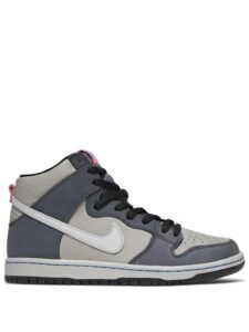 Nike SB Dunk High Medium Grey Pink Original São Paulo