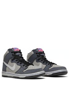 Nike SB Dunk High Medium Grey Pink Original São Paulo
