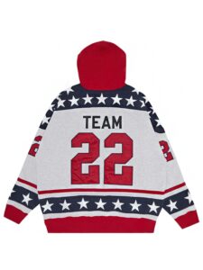 Supreme Hockey Hooded Sweatshirt Ash Grey Original São Paulo