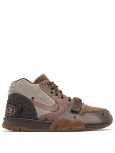 Travis Scott x Nike Air Trainer Archeo Brown and Rusty Pink Original São Paulo 
