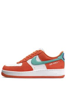 Air Force 1 Low Athletic Club White Orange Original São Paulo