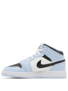 Air Jordan 1 Mid GS Ice Blue Original São Paulo 