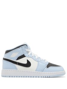 Air Jordan 1 Mid GS Ice Blue Original São Paulo 