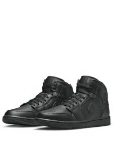 Air Jordan 1 Mid Triple Black (2022) Original São Paulo