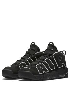 Nike Air More Uptempo Black White Original São Paulo