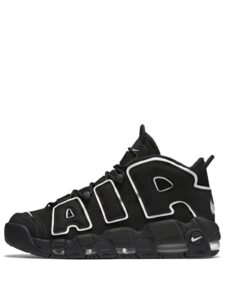 Nike Air More Uptempo Black White Original São Paulo