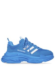 Adidas x Balenciaga Triple S Blue White Original São Paulo 