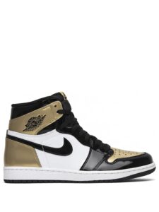 Air Jordan 1 Retro High NRG Patent Gold Toe Original São Paulo