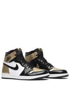 Air Jordan 1 Retro High NRG Patent Gold Toe Original São Paulo