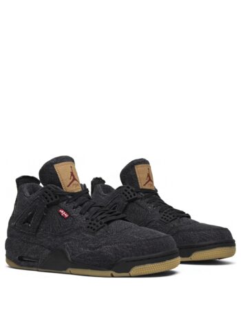 Air Jordan 4 Retro Levi's Black - Imagem 3